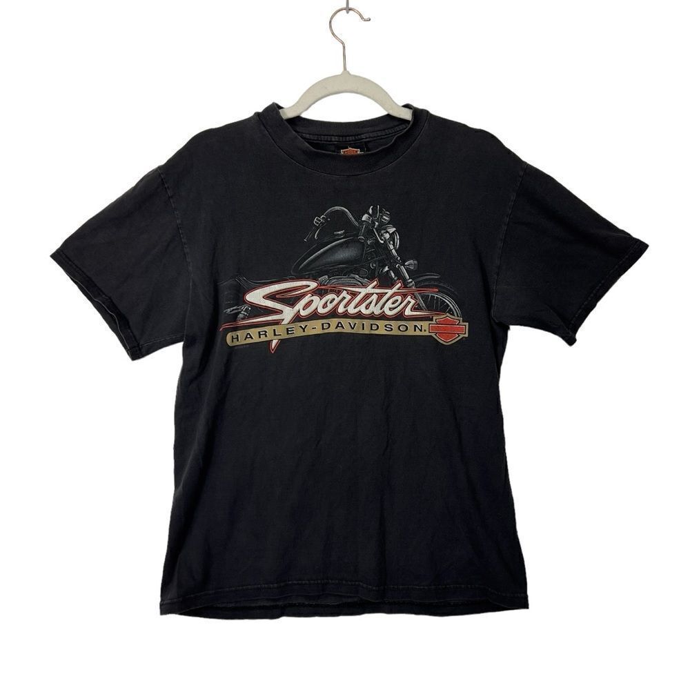 1998 vintage Harley- Davidson T-Shirt - sportster faded iowa 2xl